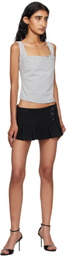 Miaou Gray Luna Tank Top
