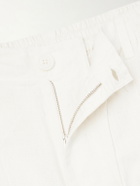 Kardo - Kedar Straight-Leg Cotton Trousers - Neutrals