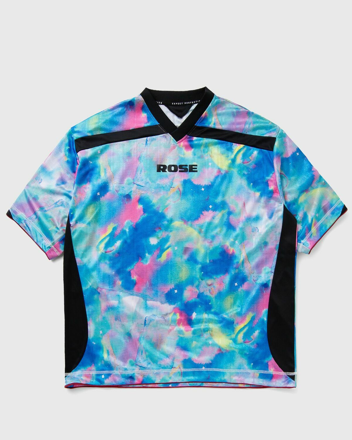 Martine Rose PRINTED FOOTBALL TOP Blue Mens Jersey