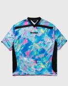 Martine Rose PRINTED FOOTBALL TOP Blue Mens Jersey
