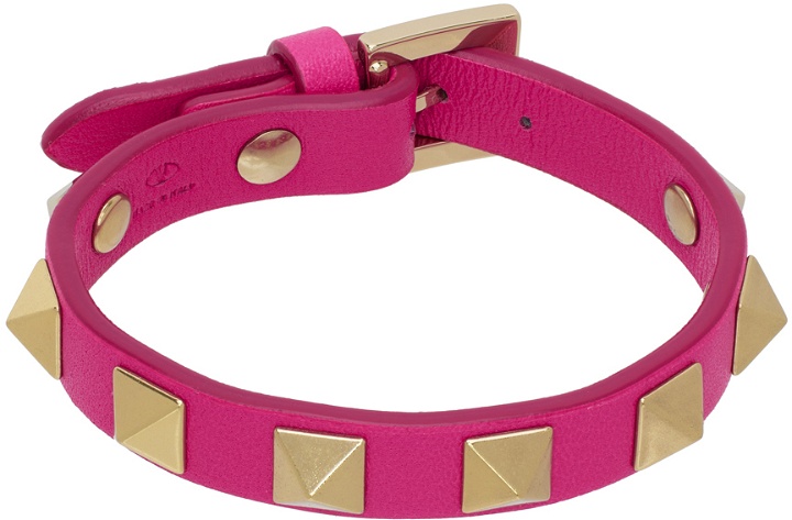 Photo: Valentino Garavani Pink Rockstud Bracelet