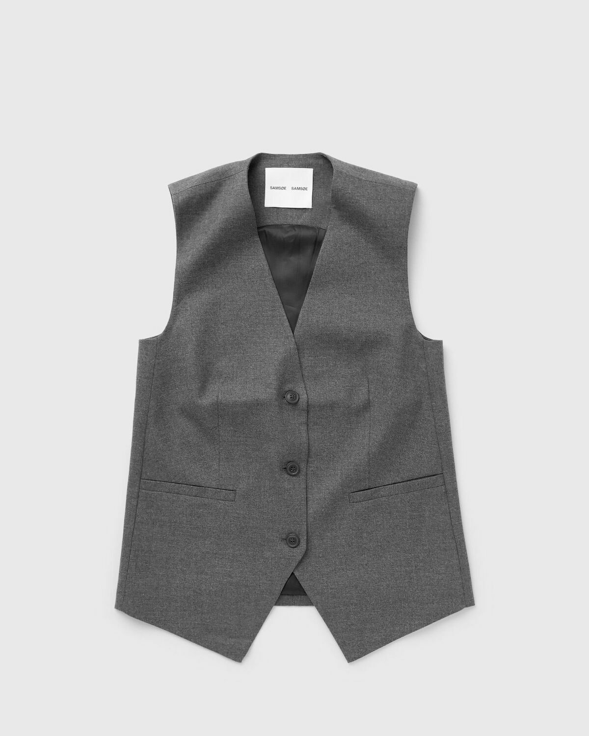 Samsøe & Samsøe Saleni Vest 14930 Grey Vests