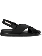 MARNI - Fussbett Neoprene Sandals - Black