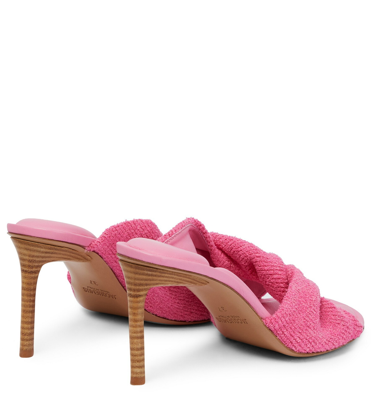 Jacquemus - Les Mules Bagnu terry sandals Jacquemus