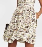 Tory Burch Printed silk minidress