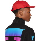 Off-White Red Quote Baseball Cap