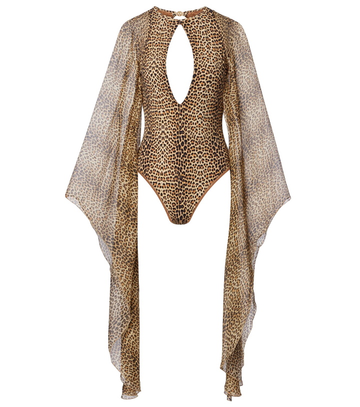 Photo: Roberto Cavalli Open-back swimsuit