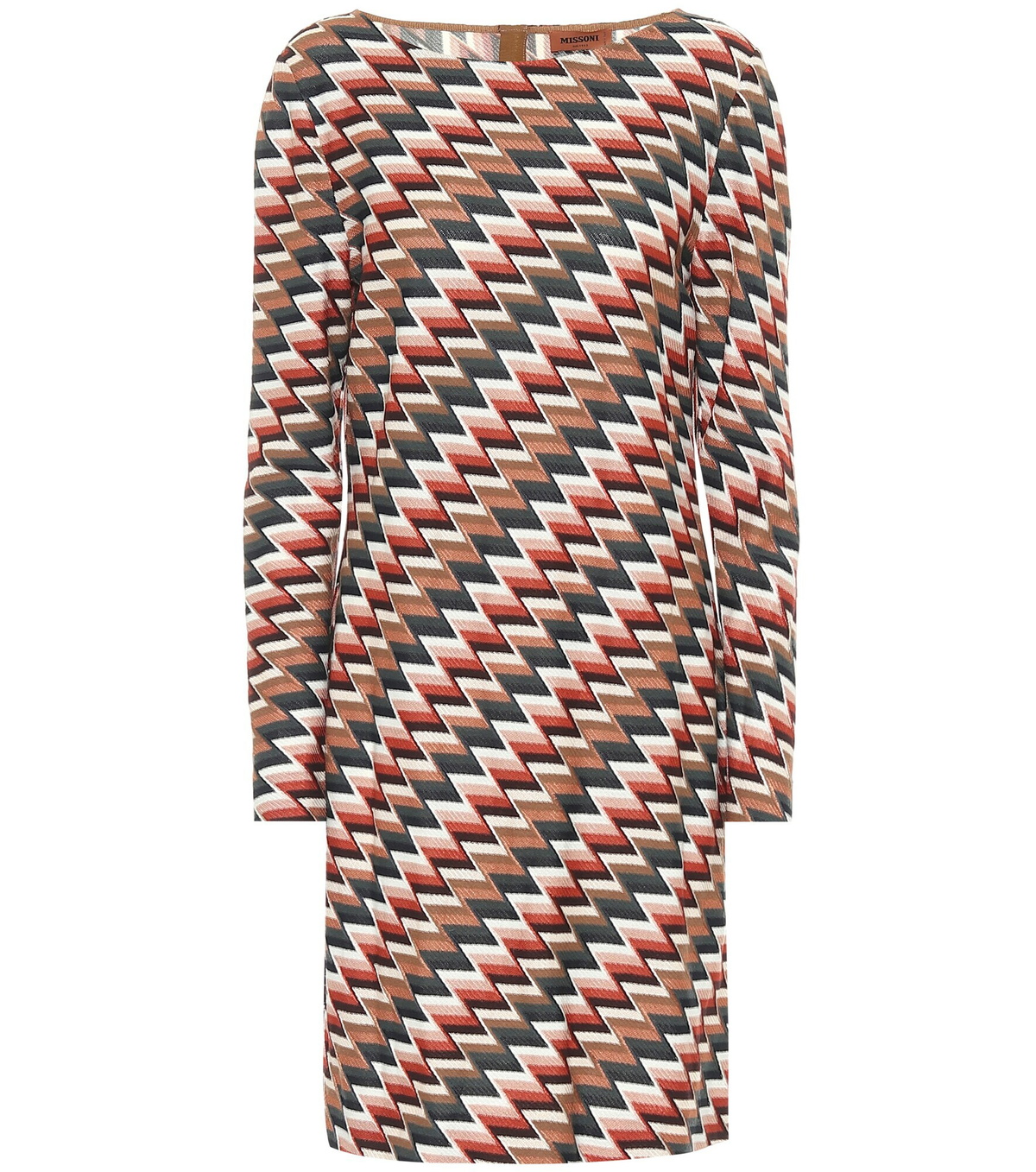 Cravate En Soie Missoni - Motif Zigzag Multicolore - Fabriquée En Italie - Neuf Avec étiquettes