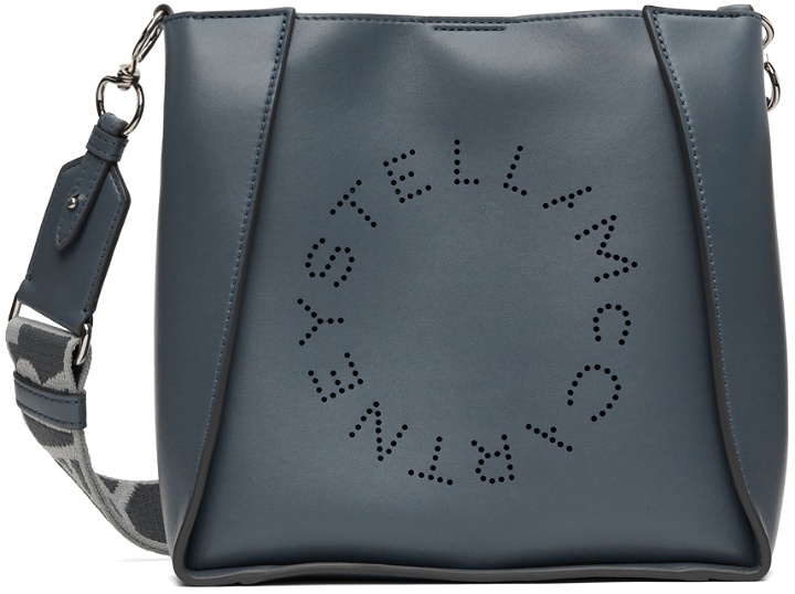 Photo: Stella McCartney Blue Logo Shoulder Bag