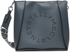 Stella McCartney Blue Logo Shoulder Bag