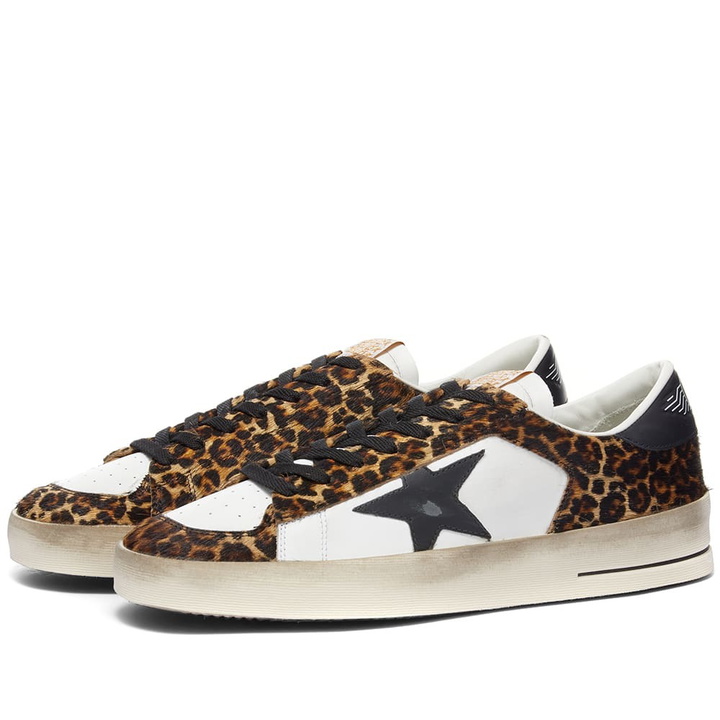 Photo: Golden Goose Stardan Leo Horsy Leather Sneaker