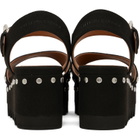 Stella McCartney Black Elyse Heeled Sandals
