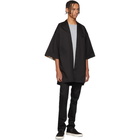 Naked and Famous Denim SSENSE Exclusive Black Haori Shirt