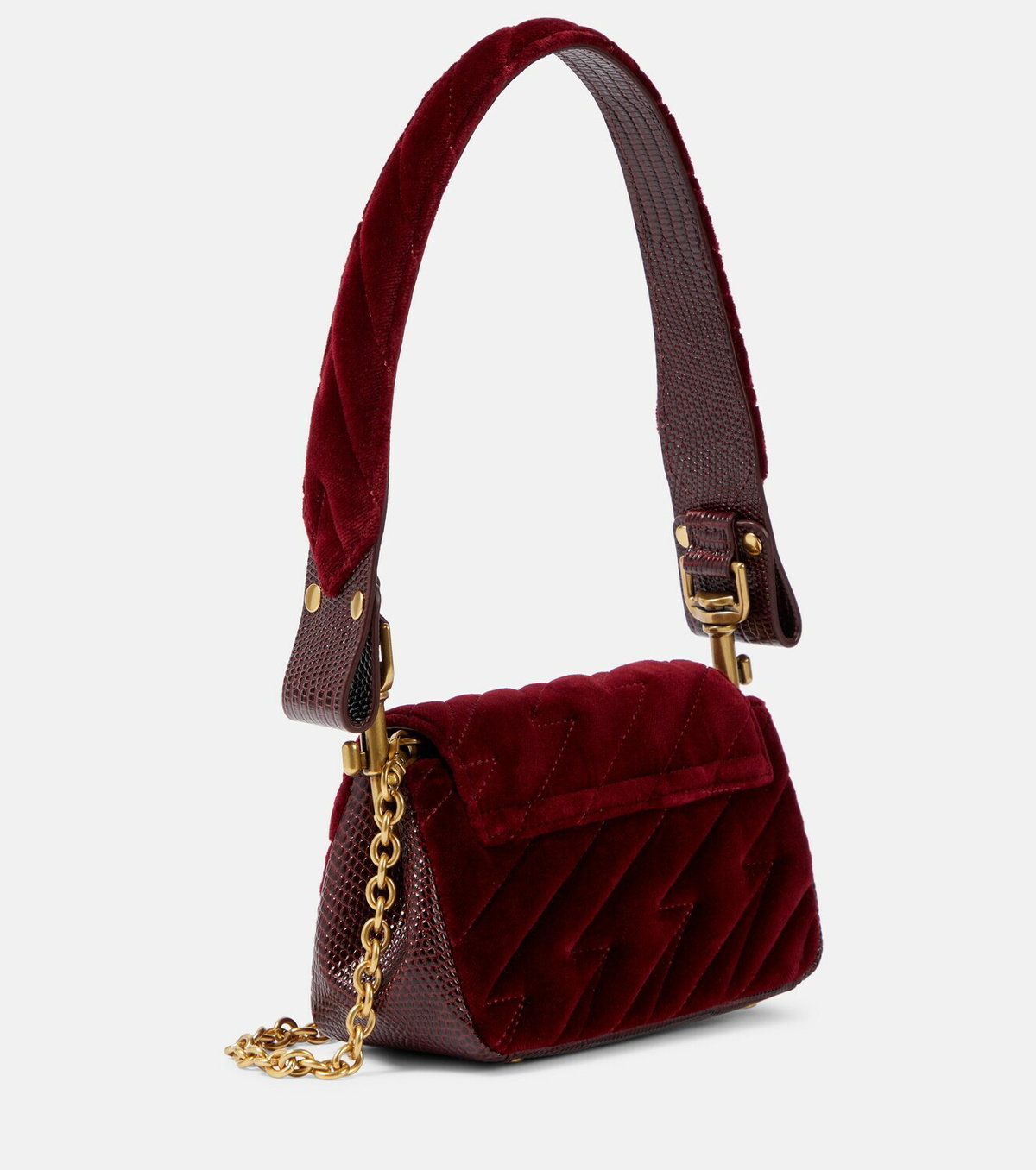 Red velvet handbag online