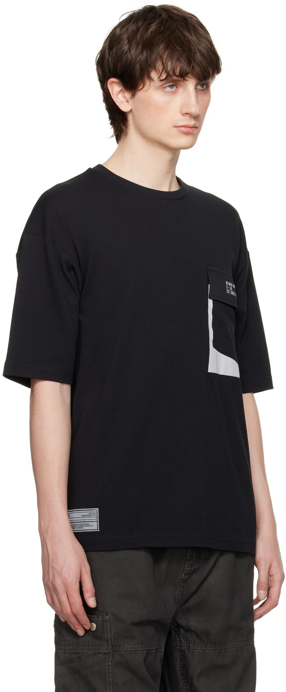 Izzue Black Pocket T-Shirt Izzue