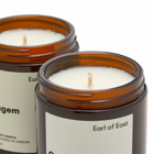 Earl of East Fresh Scent Pairing Companion Candle Set 