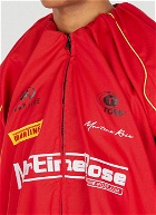 Tuck Neck Sponsor Jacket in Red