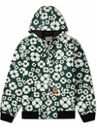 Marni - Carhartt WIP Padded Floral-Print Cotton-Canvas Hooded Jacket - Green
