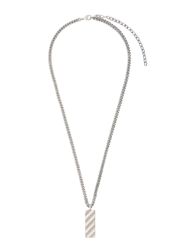 Photo: Off-White Diag Pendant Necklace