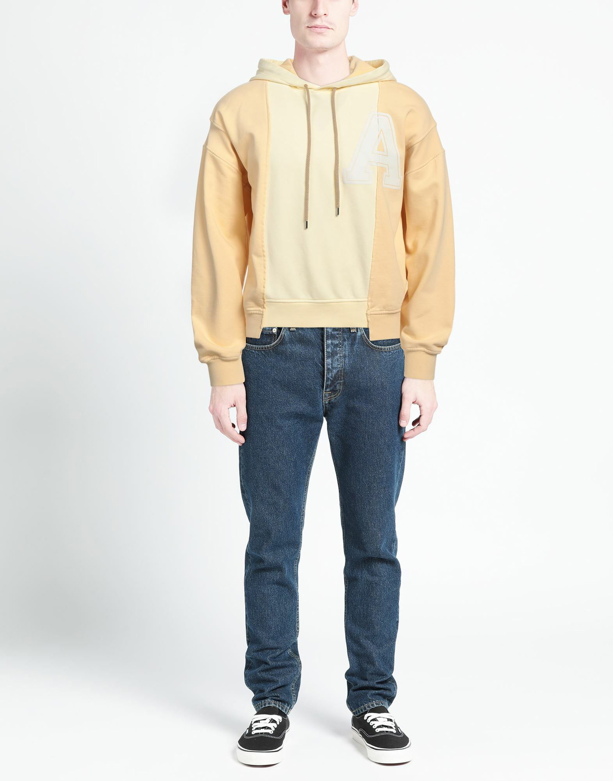 Ambush Mens Sweatshirt Pastel in Yellow