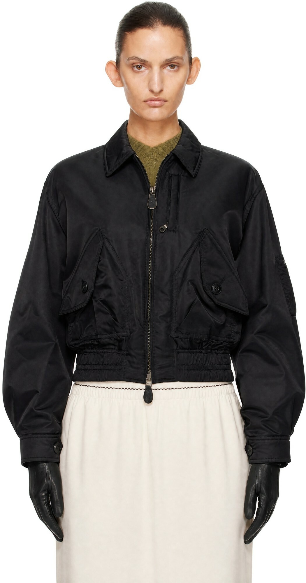 COOR Black MK-3 Flight Jacket
