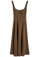 Odd Muse The Ultimate Muse Jersey Midi Dress Chocolate