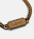Alexander McQueen Graffiti chain bracelet