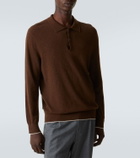 Arch4 Cashmere polo sweater