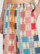(Di)vision Patchwork Check Shorts