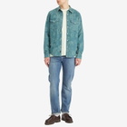 Paul Smith Men's x Lee Jacquard Denim Western Shirt in Green