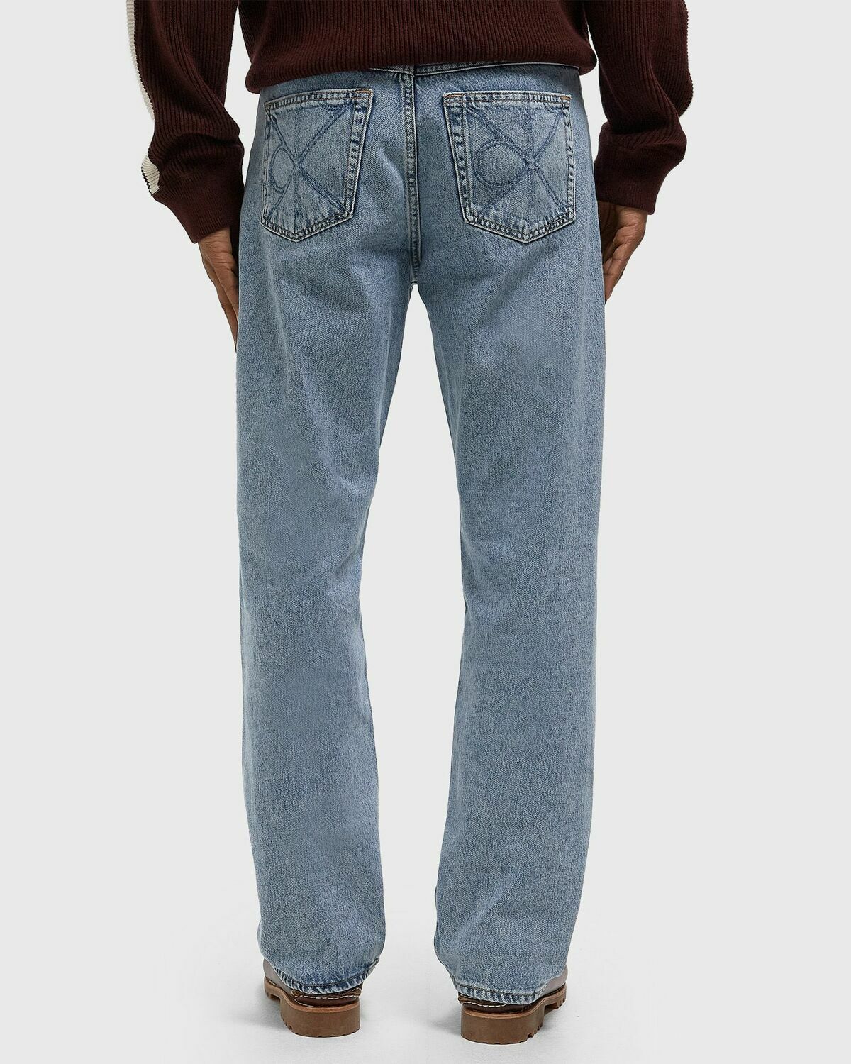 Calvin Klein Jeans 90S STRAIGHT CK LT BLUE STONE JEANS Blue Men 