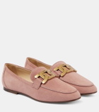 Tod's Kate suede loafers