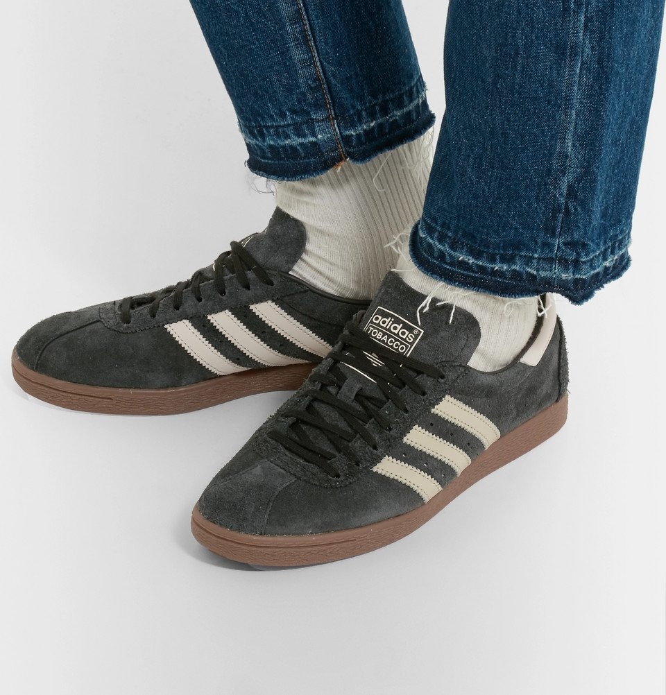 cerca Tejido Christchurch adidas Originals - Tobacco Suede Sneakers - Men - Black adidas Originals