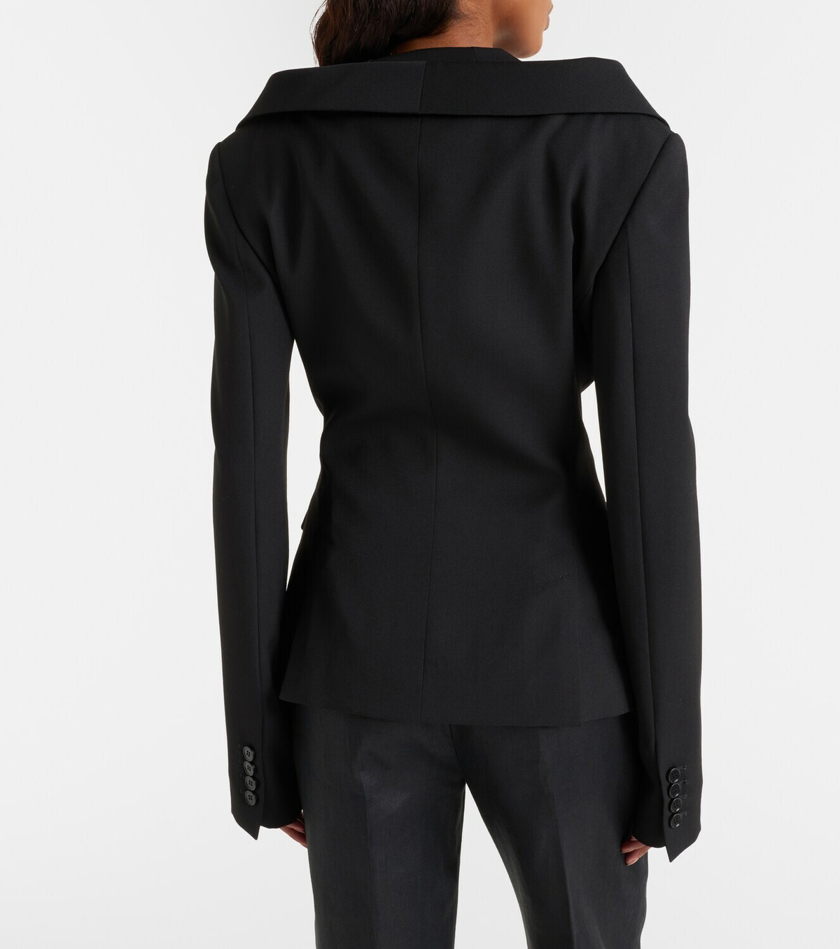 McQueen Crêpe blazer