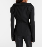 McQueen Crêpe blazer