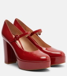 Gianvito Rossi Patent leather Mary Jane pumps