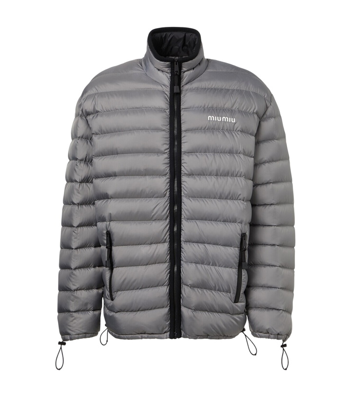 Photo: Miu Miu Paneled down jacket