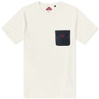 Barbour Men's Beacon Cord Pocket T-Shirt in Whisper White