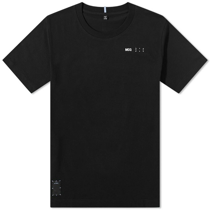 Photo: McQ Men's Icon 0 T-Shirt in Darkest Black