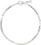 Hatton Labs Silver Mini Anchor Bracelet