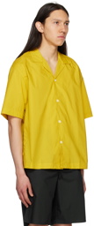 SUNNEI Yellow Open Spread Collar Shirt