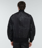 Sacai - x Eric Haze printed bomber jacket
