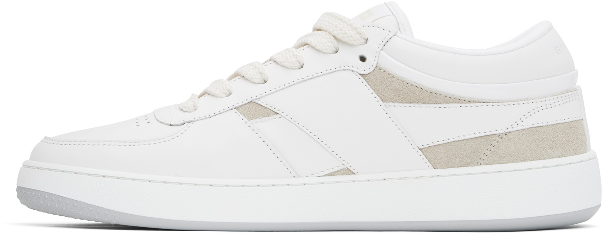 【関税&送料込】Givenchy Beige White Suede G4 Sneaker Givenchy G4 leather sneakers Givenchy