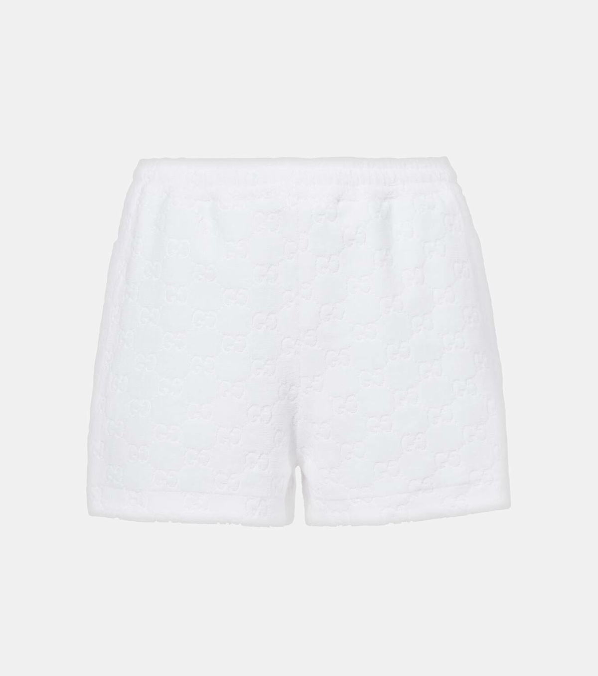 Gucci GG cotton-blend terry shorts