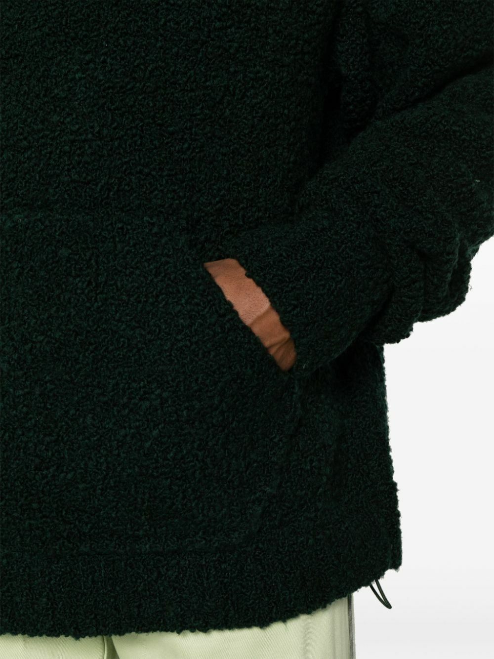 Robyn Lynch Green 3D Merino Wool Hoodie