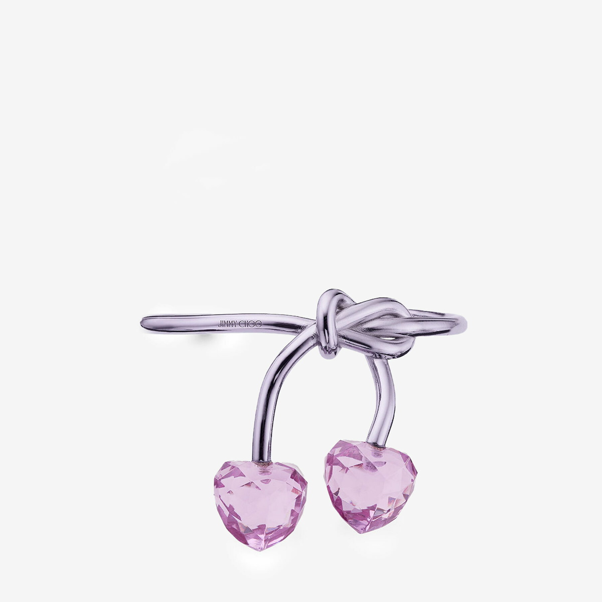 Jimmy Choo Faceted Heart Cuff Accessory