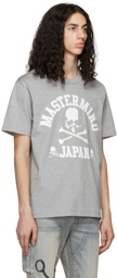 mastermind JAPAN Grey Cotton T-Shirt