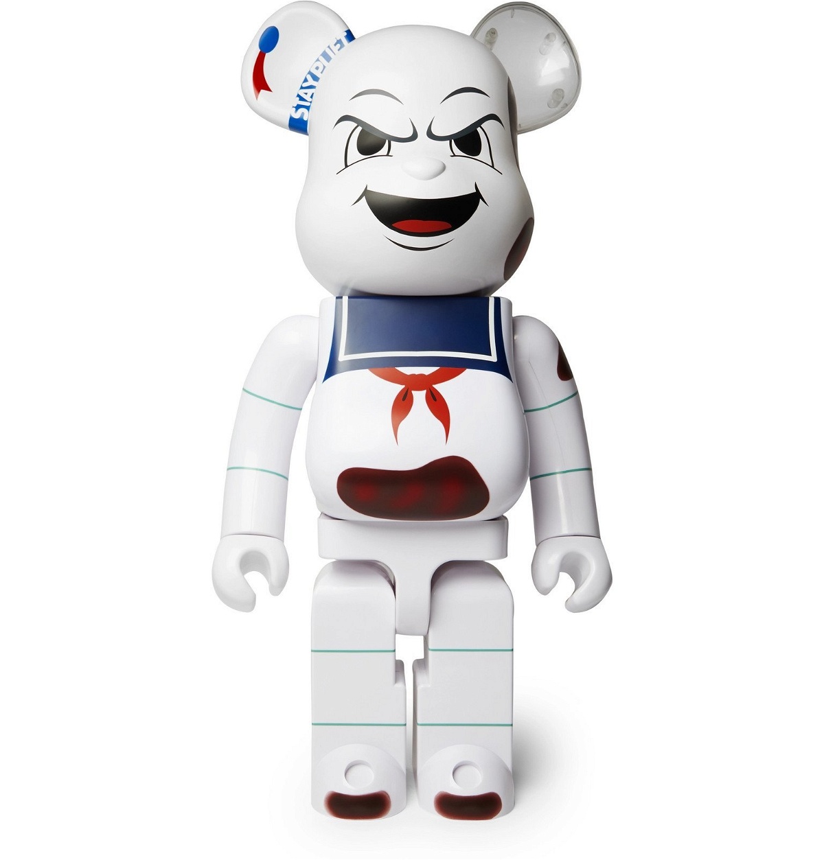 BE@RBRICK - 1000% Animated Stay Puft Marshmallow Man Figurine