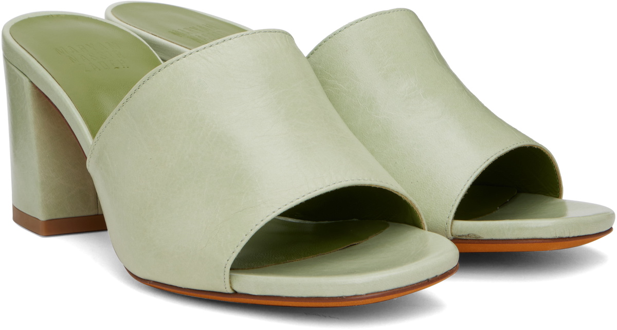 【関税込み】Maryam Nassir Zadeh グリーン Mar ミュール Maryam Nassir Zadeh Green Mar Mules Maryam Nassir Zadeh