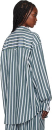 REMAIN Birger Christensen Green Oversize Shirt